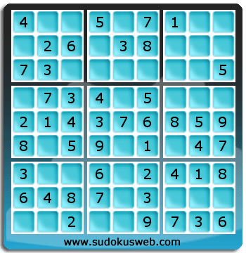 Sudoku de Niveau Très Facile