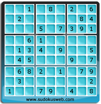 Sudoku von einfacher höhe