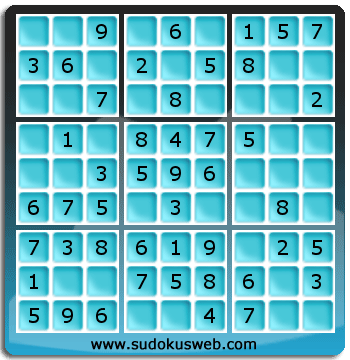 Sudoku de Niveau Très Facile