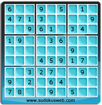 Sudoku von einfacher höhe