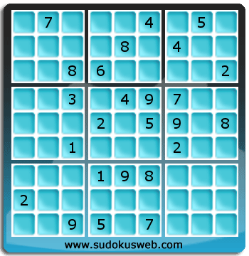 Sudoku von Fachmännischer höhe