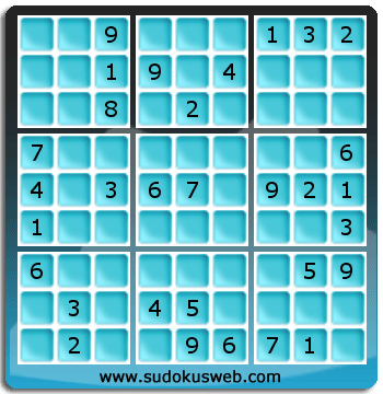 Sudoku von mittelmässiger höhe