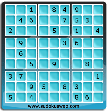 Sudoku von mittelmässiger höhe