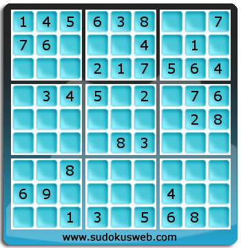 Sudoku de Niveau Facile Sudoku de Niveau Facile