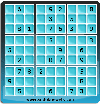 Sudoku von mittelmässiger höhe