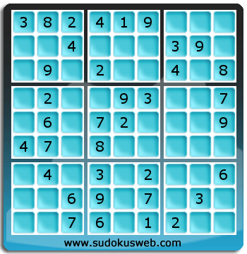 Sudoku von einfacher höhe