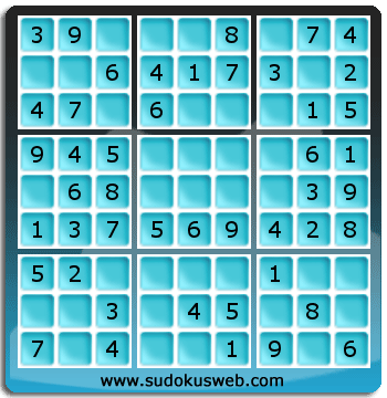 Sudoku de Nivell Molt Fàcil Sudoku de Nivell Molt Fàcil