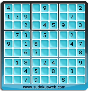 Sudoku de Nivell Fàcil Sudoku de Nivell Fàcil