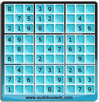 Nivel Muito Facil de Sudoku