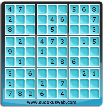 Sudoku von einfacher höhe