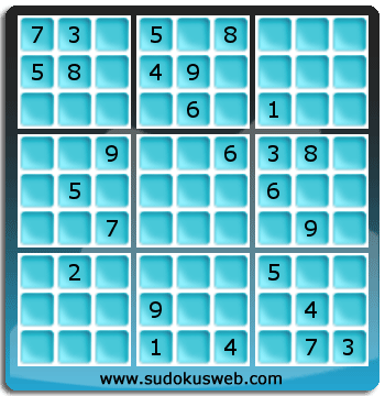 Sudoku von schwieriger höhe