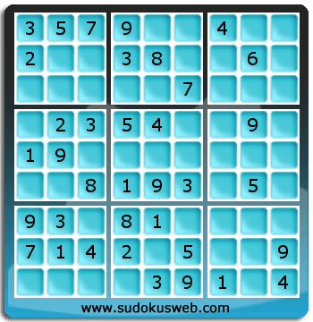 Nivel Facil de Sudoku