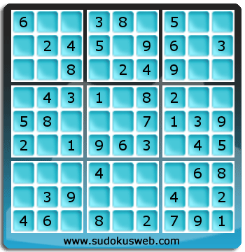 Sudoku de Nivel Muy Fácil Sudoku de Nivel Muy Fácil