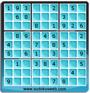 Sudoku de Nivel Fácil Sudoku de Nivel Fácil