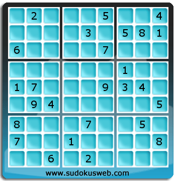 Sudoku de Nivel Difícil Sudoku de Nivel Difícil