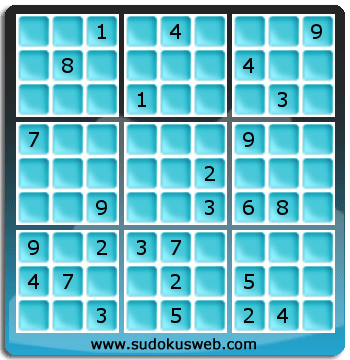 Sudoku von schwieriger höhe