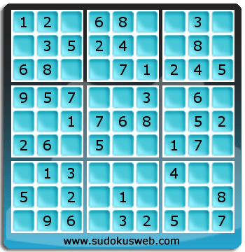 Sudoku von sehr einfacher höhe