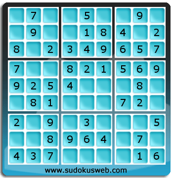 Sudoku de Niveau Très Facile Sudoku de Niveau Très Facile