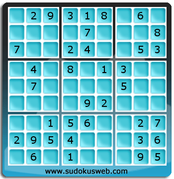 Sudoku de Niveau Facile Sudoku de Niveau Facile