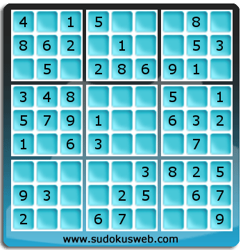 Sudoku de Niveau Très Facile