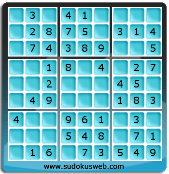 Sudoku de Niveau Très Facile