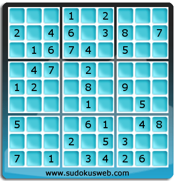 Sudoku von einfacher höhe