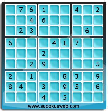 Sudoku de Niveau Moyen Sudoku de Niveau Moyen