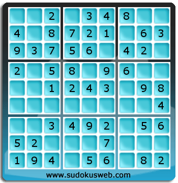 Sudoku von sehr einfacher höhe