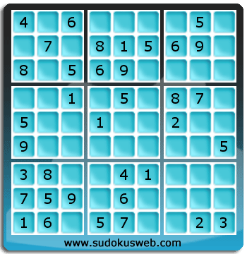 Sudoku von einfacher höhe