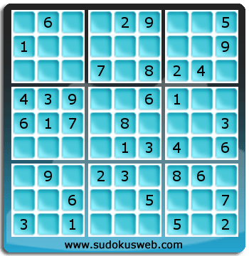 Sudoku von einfacher höhe