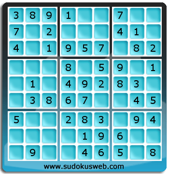 Sudoku von sehr einfacher höhe