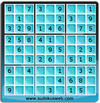 Sudoku de Niveau Très Facile