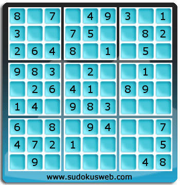 Sudoku von sehr einfacher höhe