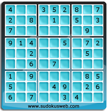 Sudoku von einfacher höhe