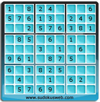 Nivel Muito Facil de Sudoku