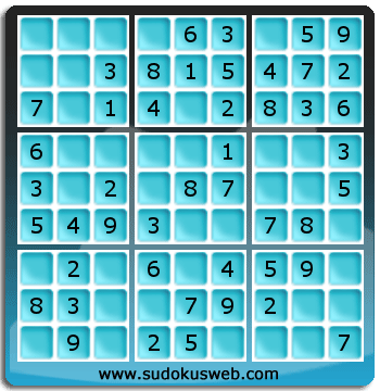 Nivel Muito Facil de Sudoku Nivel Muito Facil de Sudoku