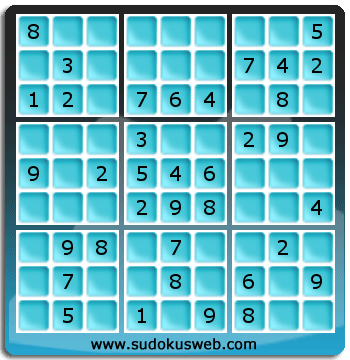 Nivel Facil de Sudoku Nivel Facil de Sudoku