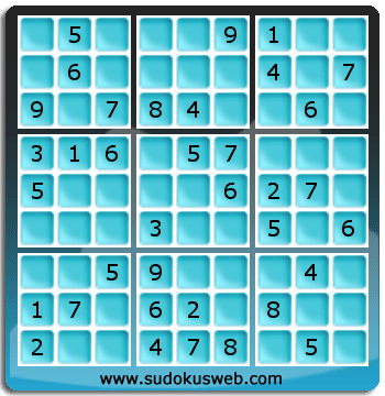 Sudoku von einfacher höhe