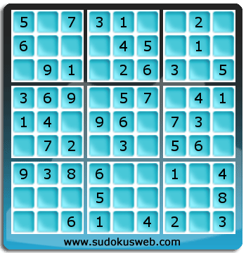 Sudoku de Nivel Muy Fácil