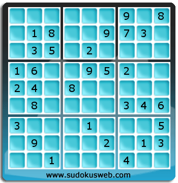 Sudoku von mittelmässiger höhe