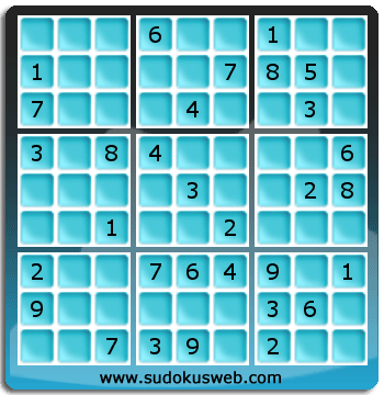 Sudoku von mittelmässiger höhe