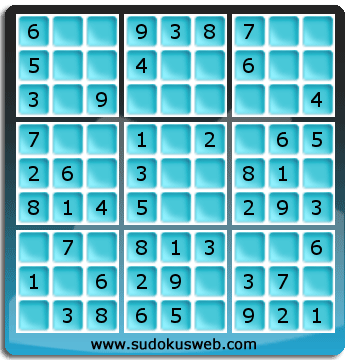 Nivel Muito Facil de Sudoku