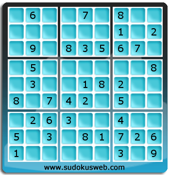 Sudoku de Nivell Fàcil Sudoku de Nivell Fàcil