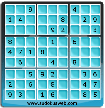 Sudoku von einfacher höhe