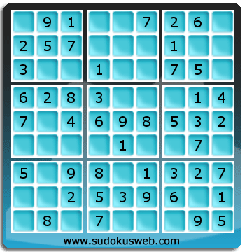 Sudoku de Nivell Molt Fàcil Sudoku de Nivell Molt Fàcil