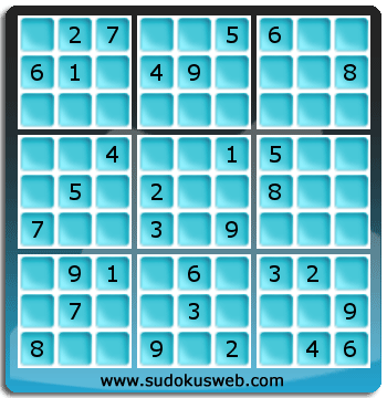 Sudoku von mittelmässiger höhe