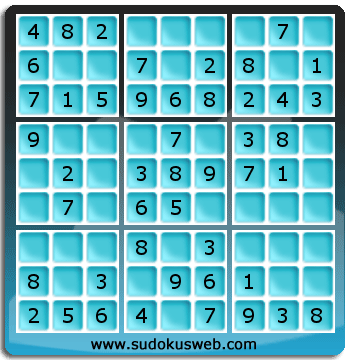 Nivel Muito Facil de Sudoku