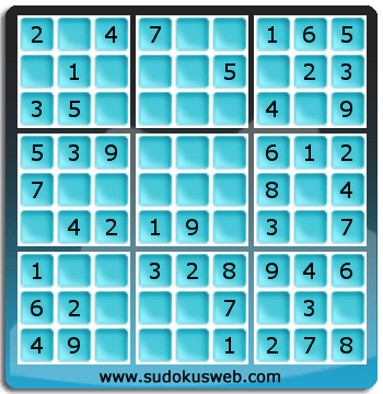 Sudoku de Nivell Molt Fàcil