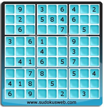 Sudoku von einfacher höhe