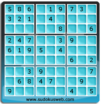 Sudoku von einfacher höhe